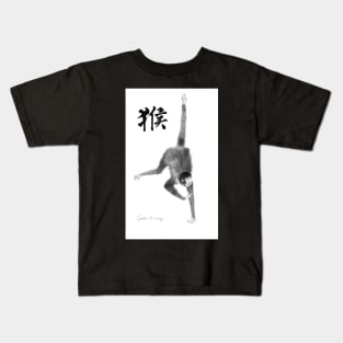 Zodiac Monkey Kids T-Shirt